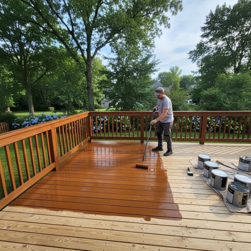 Wood Deck Painting
