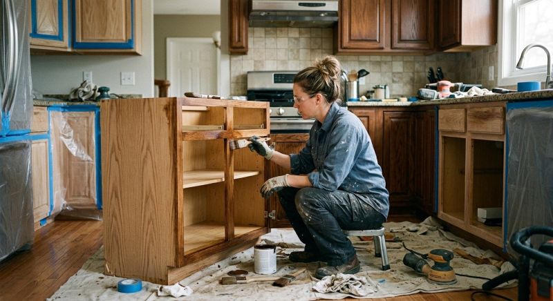 Cabinets Refinishing in Dayton, OH