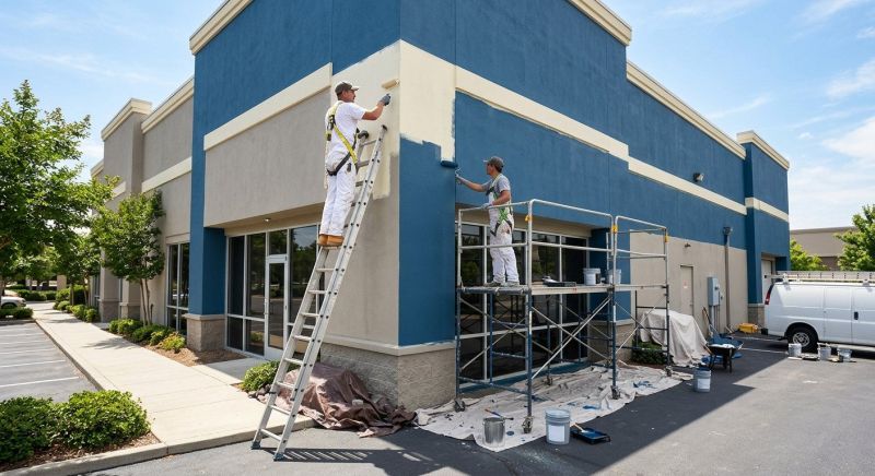 Commercial Concrete Painting in Longmont, CO