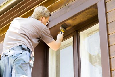 Downspout Painting in Gilbert, AZ