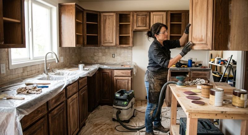 Kitchen Cabinet Refinishing in Cincinnati, OH
