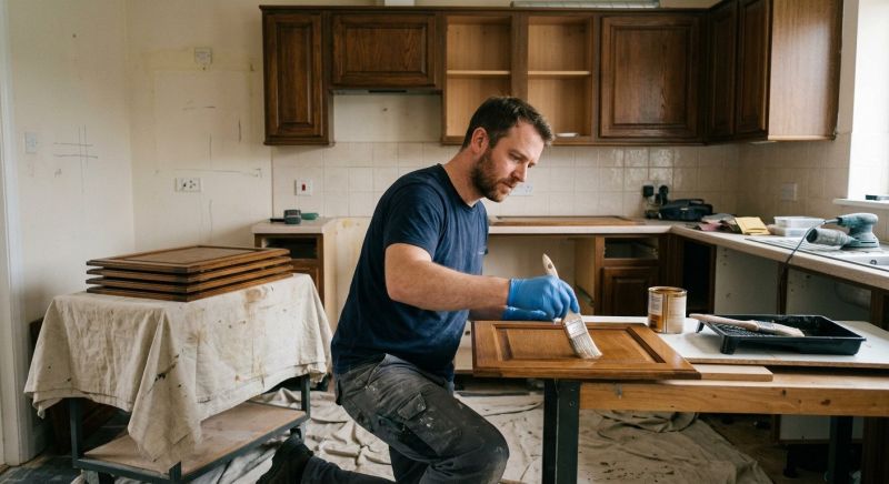 Wood Cabinet Refinishing in Indianapolis, IN