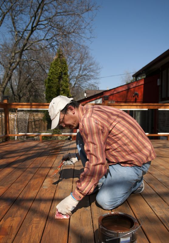 Wood Deck Painting